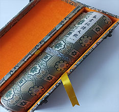 临湘书画装裱案例